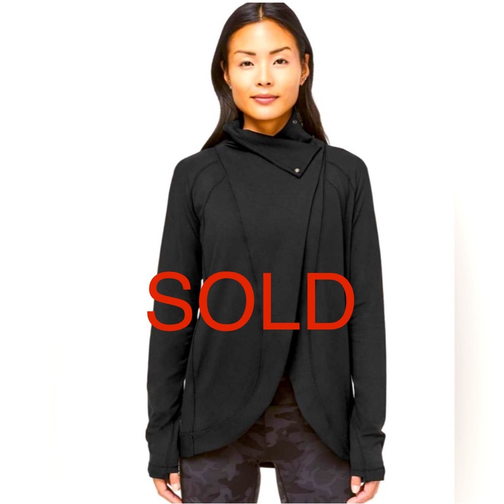 Lululemon Rulu Rally Wrap Black Like New